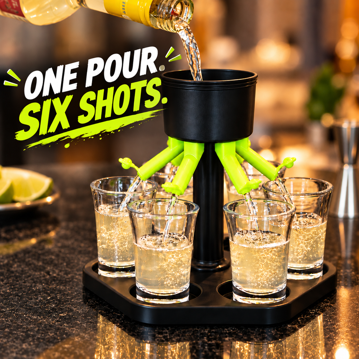 BroShot™ – 6-Shot Dispenser