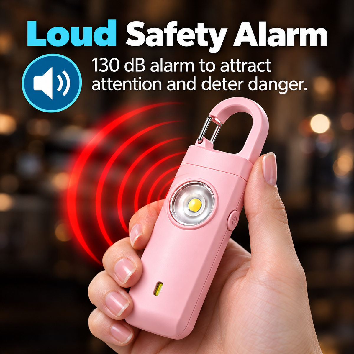 SafeAlone™ - Personal Safety Alarm