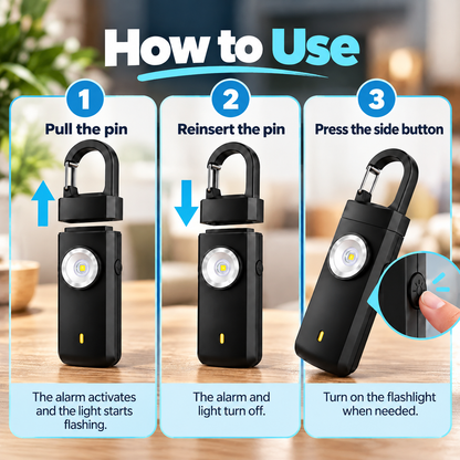 SafeAlone™ - Personal Safety Alarm