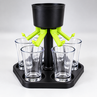 Dispenser + 6 Glasses