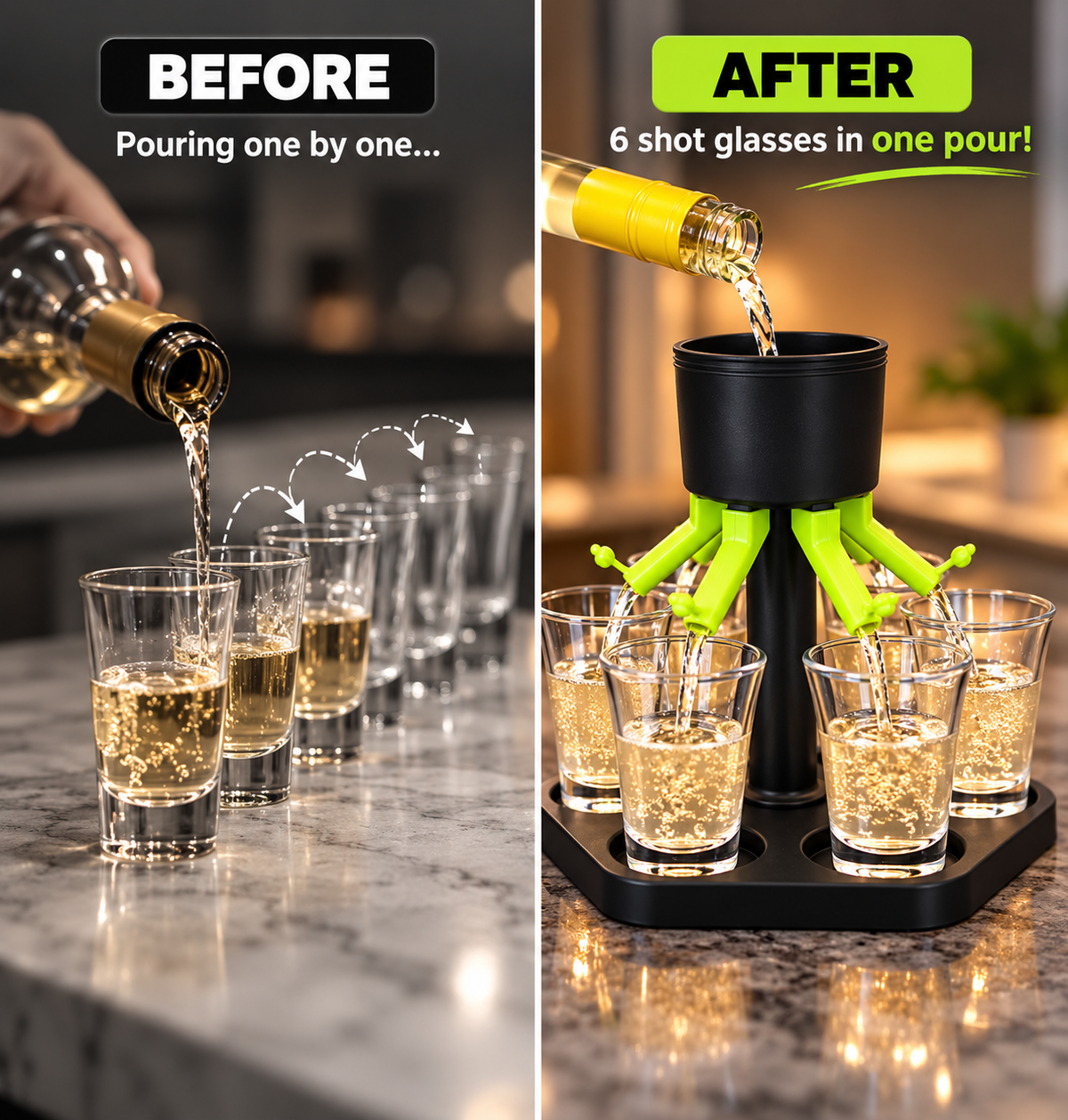 BroShot™ – 6-Shot Dispenser