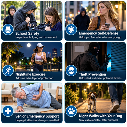 SafeAlone™ - Personal Safety Alarm